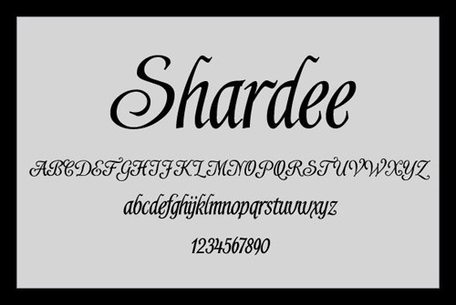 フォント ウェディング・バレンタインに合うエレガントなスクリプト・筆記体フォント30 - いぬらぼ