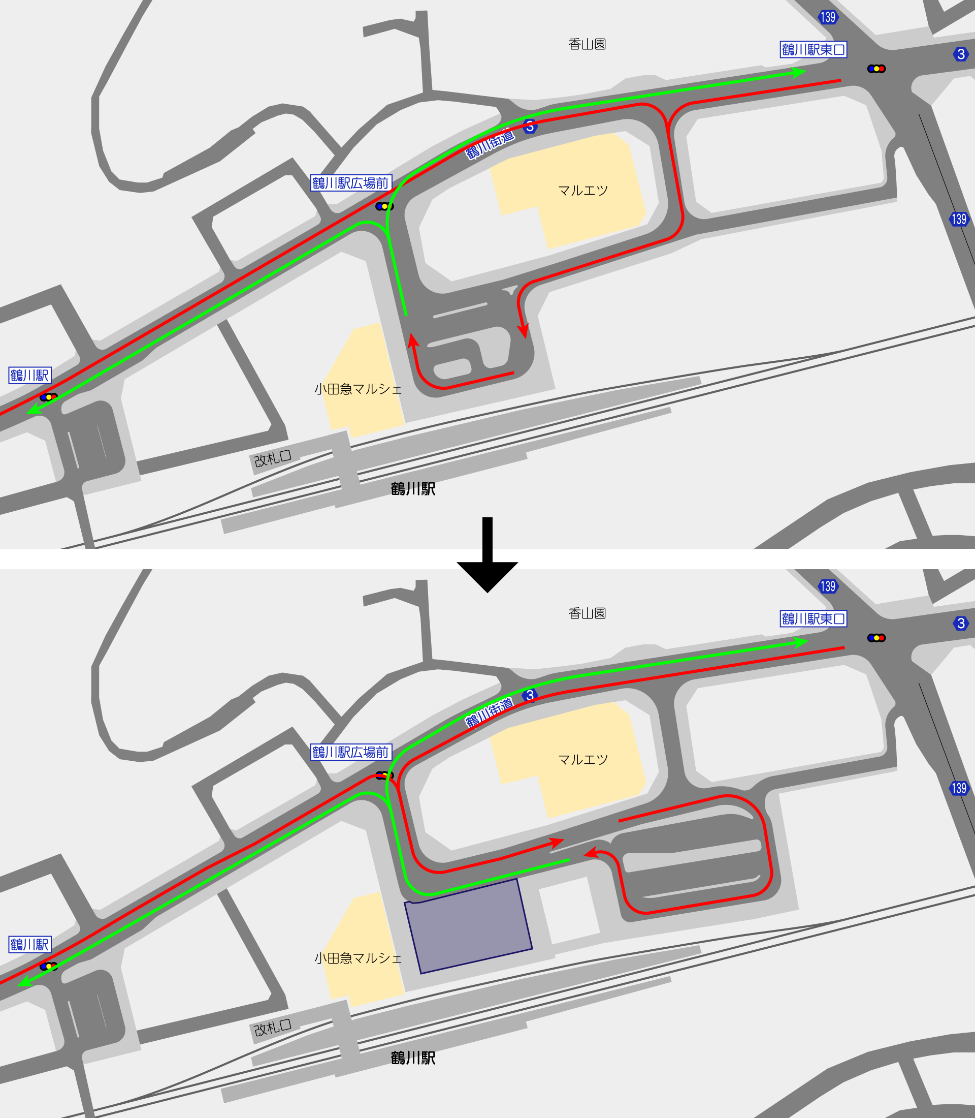 町田市立鶴川駅前図書館／ホームメイト