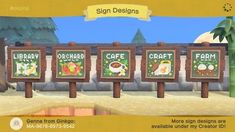 あつまれどうぶつの森 看板オリジナルマイデザイン梟のとまり木