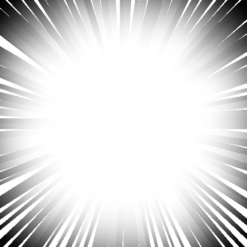 漫画集中線のフリーイラスト - カラー・白黒・透過素材 - チコデザ