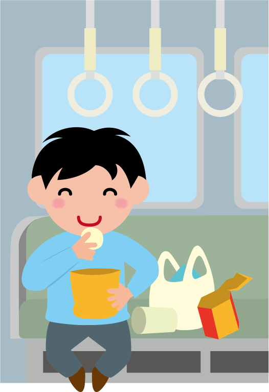 電車 席イラスト無料イラスト・フリー素材なら「イラストAC」