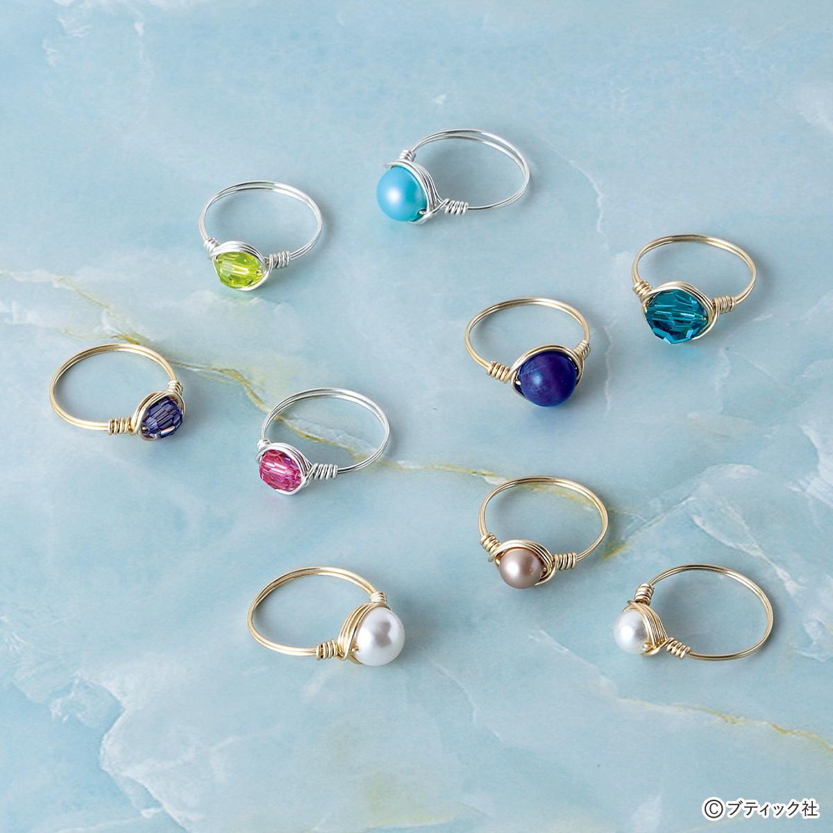 自由自在で簡単♡「ワイヤーアクセサリー」基本の作り方とアイディア集キナリノ