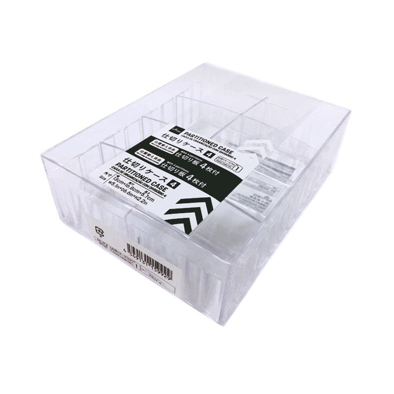 大容量仕切りカードケース クリア - 100均 通販 ダイソーネットストア 公式