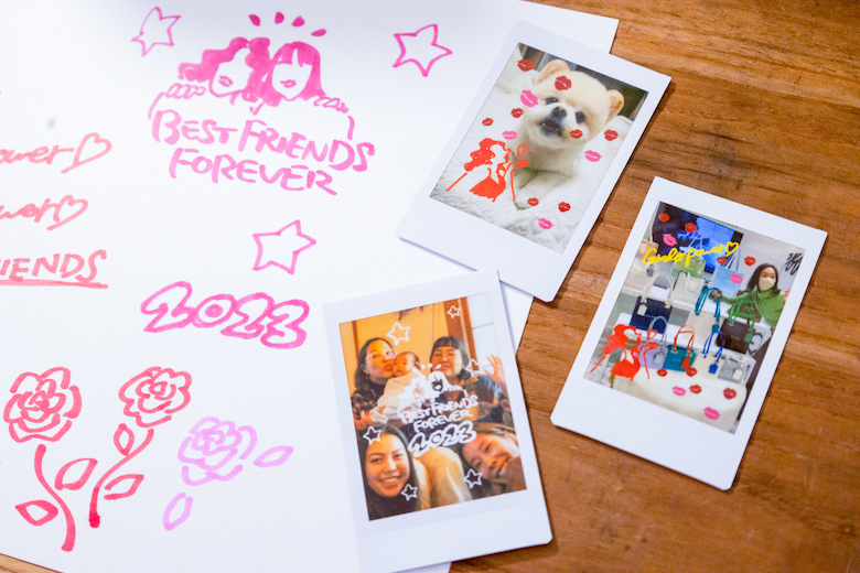 初心者も簡単！チェキ風イラストの描き方 - オンラインイラスト教室アタムアカデミ