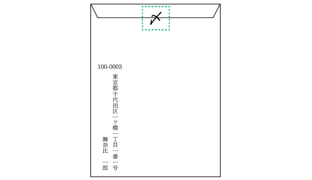 封筒の締め 〆 マークの正しい書き方書き忘れたらどうなる