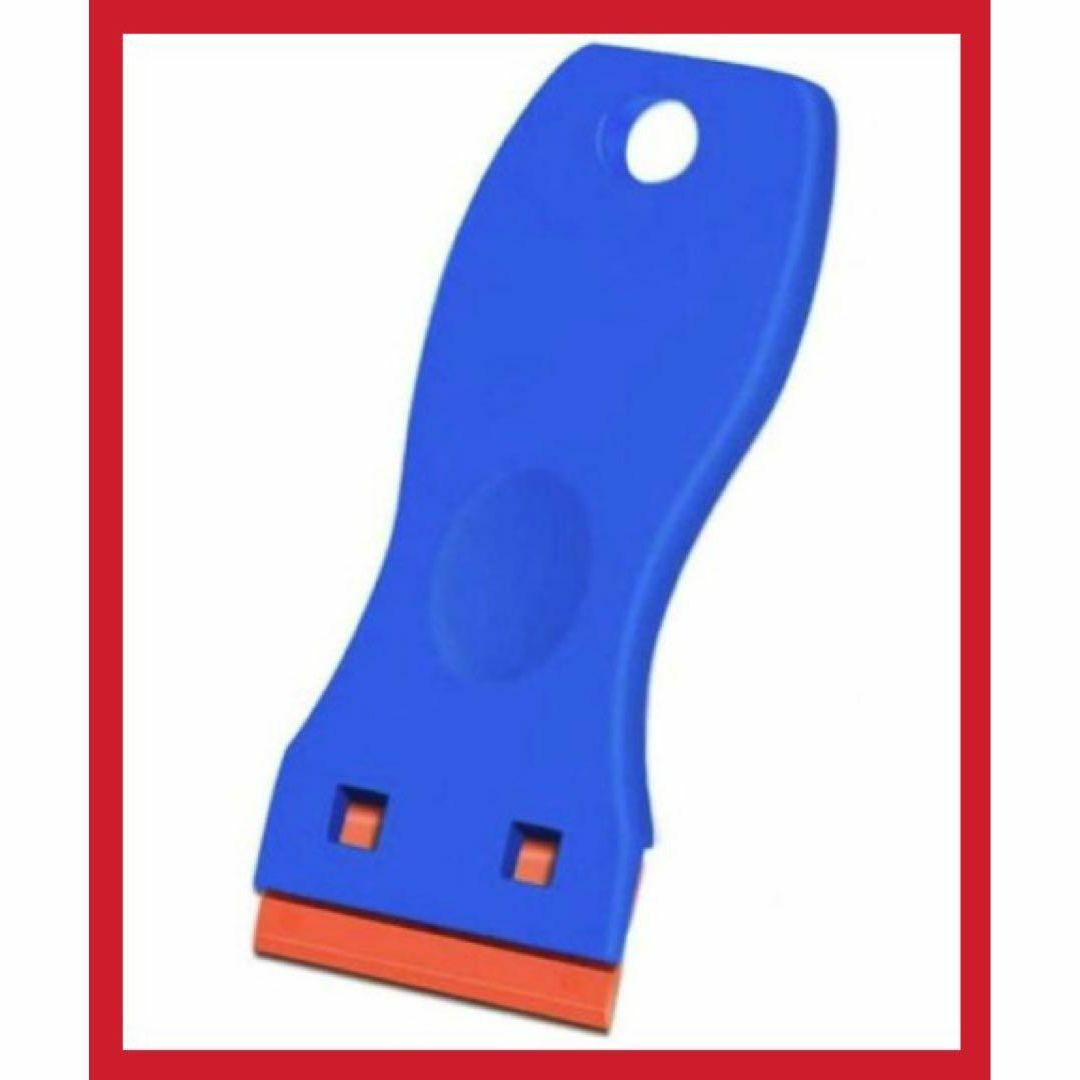 レビュー 100均 セリア プラスチック スクレイパー 45mm 小さめでコンパクトなスクレイパーですZERO-NETAⅡ