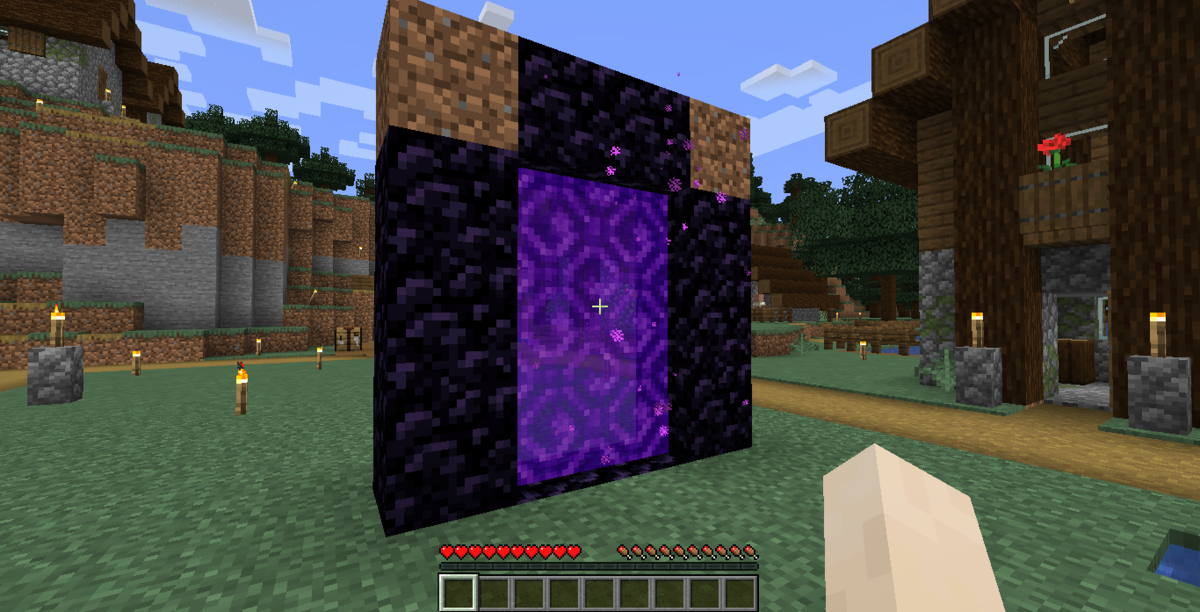 マインクラフト オシャレなネザーゲートの作り方 和風建築講座