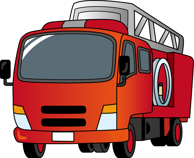 消防車イラスト - No: 22076589無料イラスト・フリー素材なら「イラストAC」