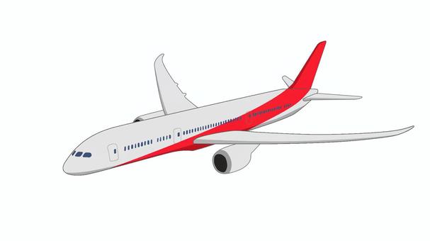 白い背景に白い飛行機のイラスト素材72735570- PIXTA