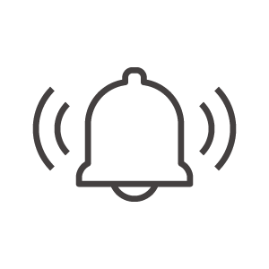 赤く点滅し、アラーム アイコン ベクトル イラスト グラフィック デザインのイラスト素材・ベクター Image 68109529