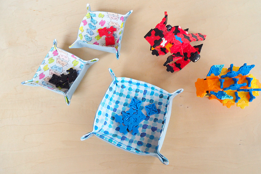 はぎれ活用 すぐ出来上がる布小物３選＊3 Super Simple Sewing Projects