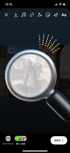 よくInstagramなどで、画像を背景に拡大してボカし、同じ画像を重ねて少- Yahoo!知恵袋