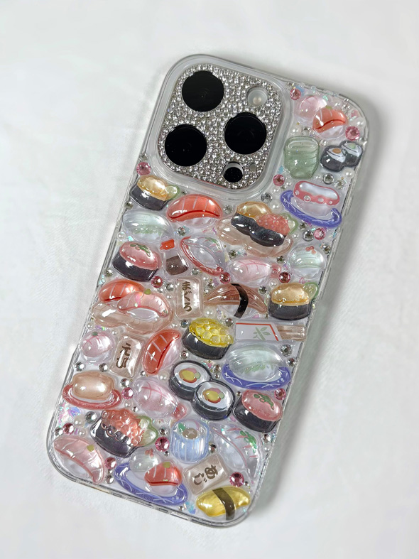 mariaglace Milkypearl スマホケース レジン デコ 全機種対応 クリアケース 透明ケース 耐衝撃 シンプル 軽量 薄手Xperia5IV Xperia10V - メルカリ