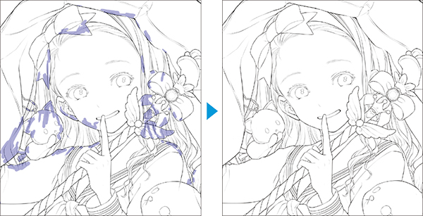 線画ペンのおすすめ！コピックと水彩と相性抜群