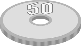 110点を超える50円玉のイラスト素材、ロイヤリティフリーのベクター素材グラフィックスとクリップアート - iStock