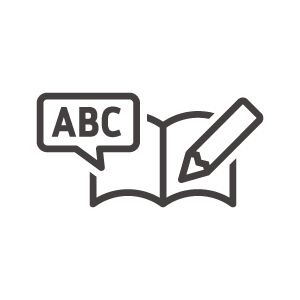 英語の勉強のアイコンフリーのアイコンイラスト素材 icon-pit