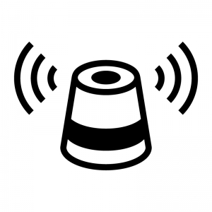 スマートスピーカー – イラストストック「時短だ」