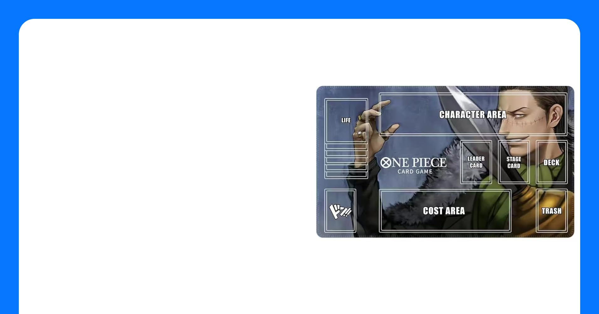 楽天市場 ワンピースカード 用 プレイマット 分かりやすい ガイド枠付き バトルフィールド ラバー ハーフ 選べる3色 35×55cm 収納ケース付き ワンピース ONE PIECE TCGトレカ トレーディングカード カード ゲーム プレーマット プレイ マット サプライ 保護 ワンピ