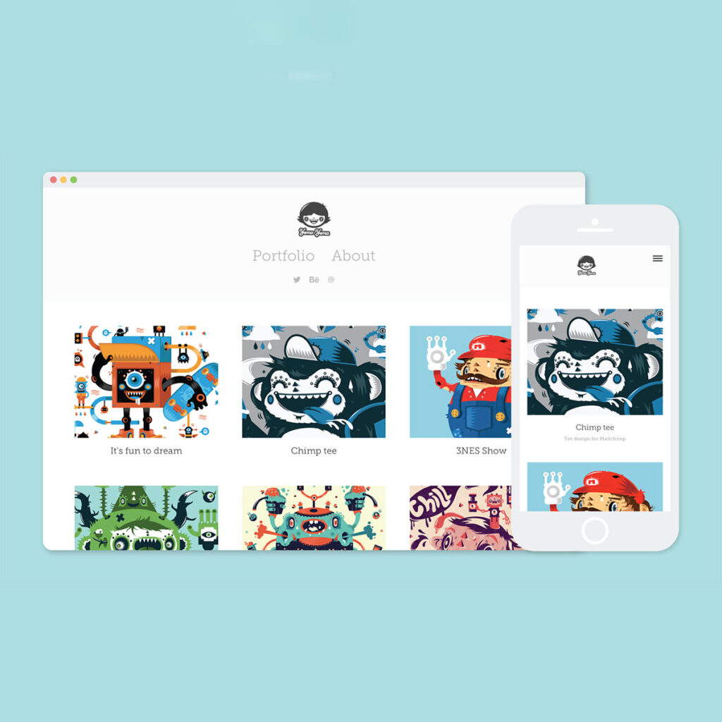 発注者目線が決め手！イラストレーターもWordPressでポートフォリオサイトを作ろう 前編イラストレーター常盤クニオ