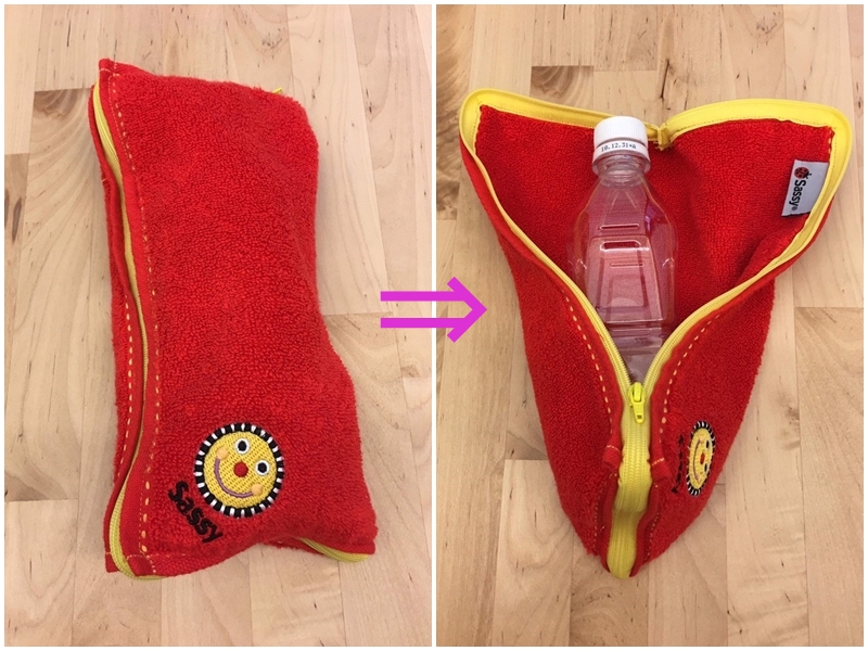 簡単タオルポーチrabitail