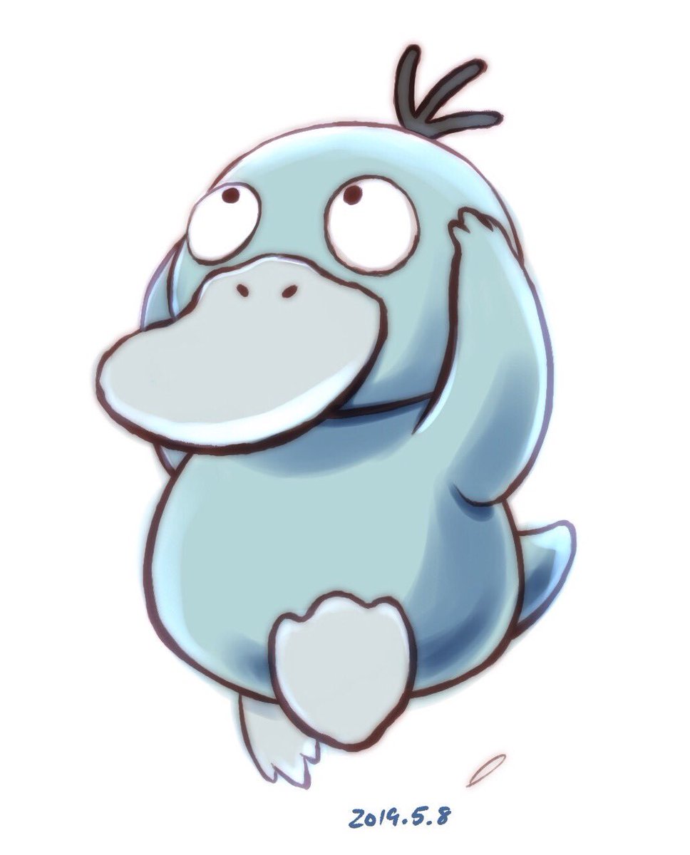 かわいいコダックイラストの描き方