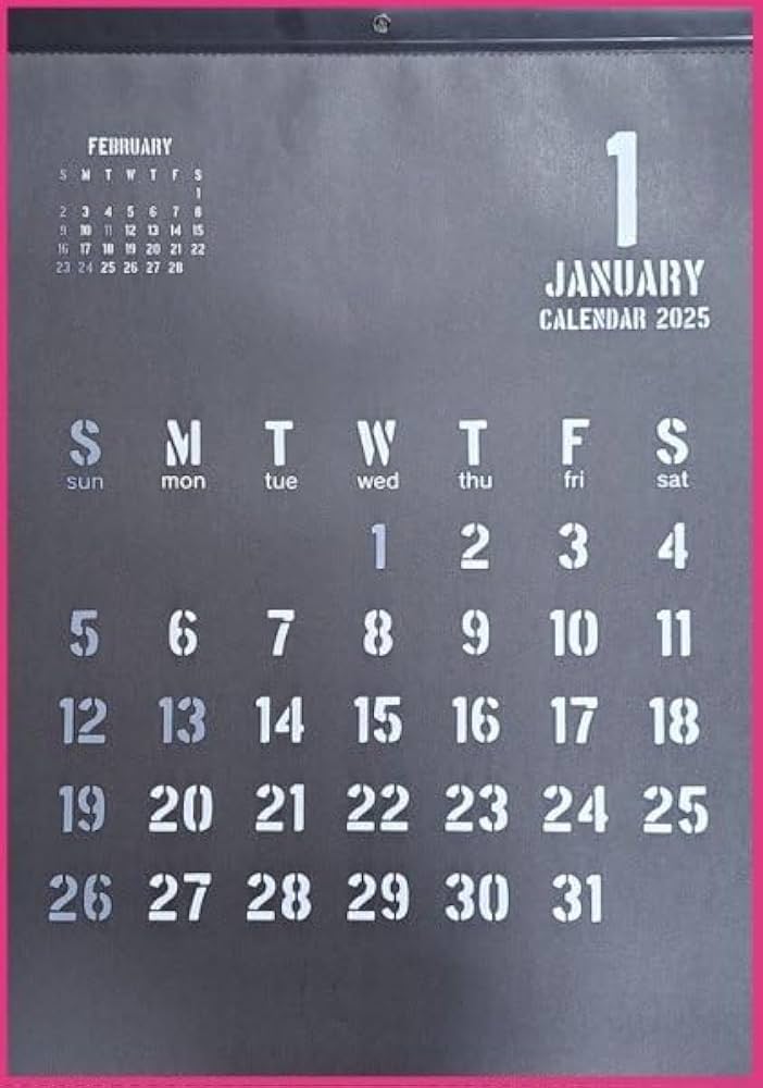 ひまわりのリースが印象的な2025年8月のマンスリーカレンダーのテンプレートです。エネルギ