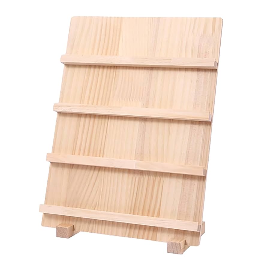 木製 ディスプレイステージ10×20cm メール便対応可 アクセサリー ディスプレイ プレート 台 店舗用品