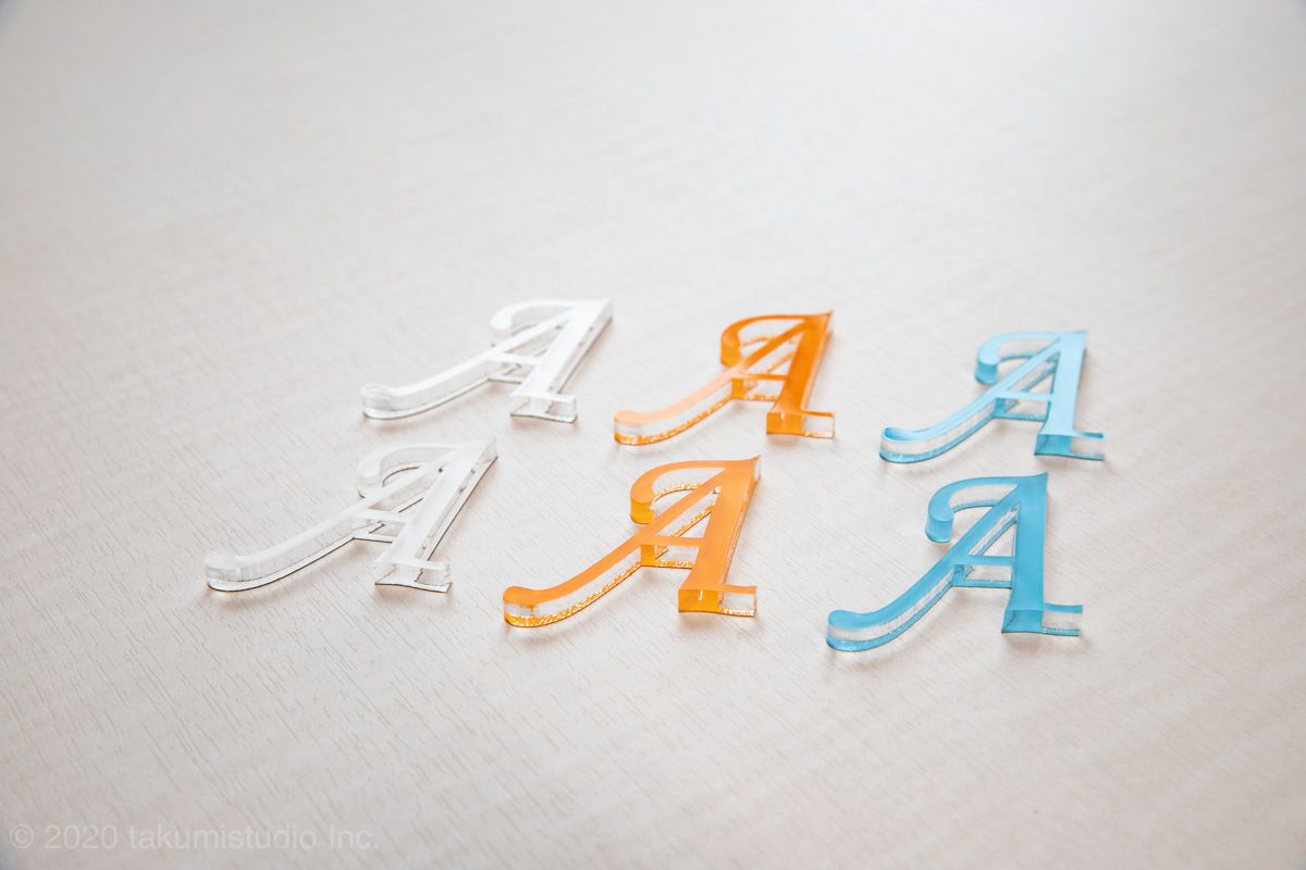 Illustrator 中身が透明に抜ける袋文字すきまのスキマ