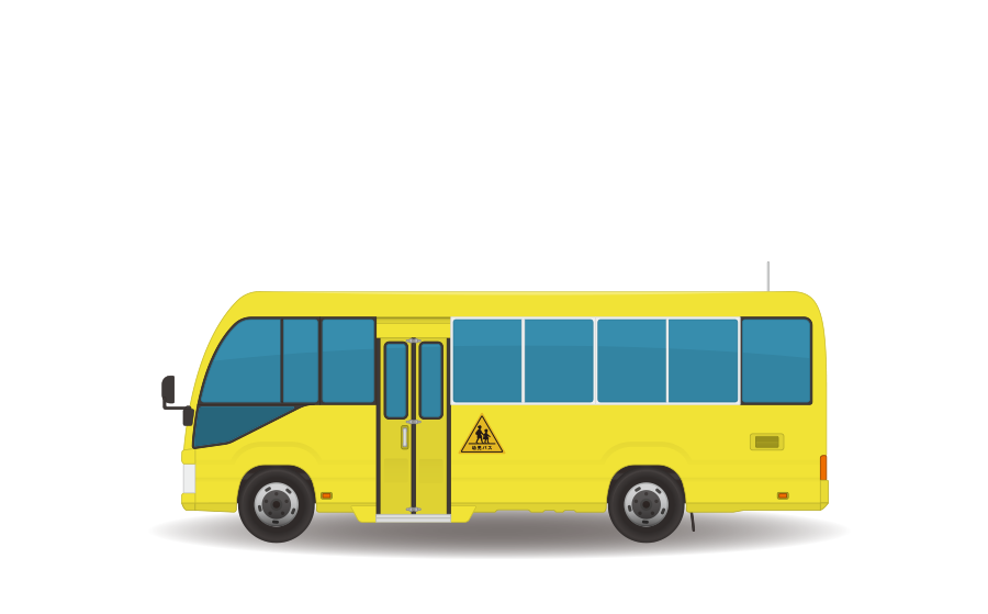 高速バスのイラスト無料のフリー素材 イラストエイト