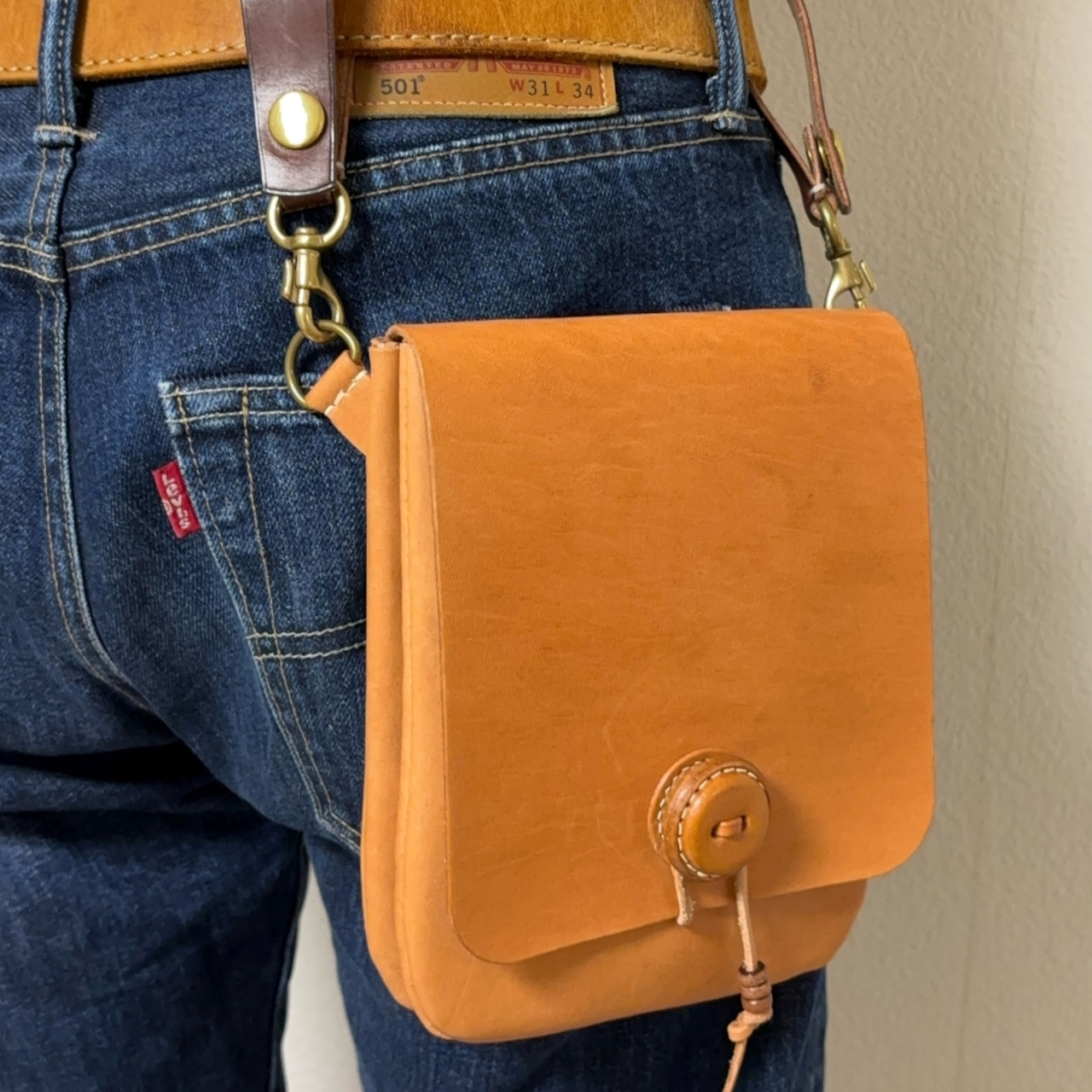 型紙 かんたんサコッシュバッグ 約23×20×3cm メール便対応レザークラフトぱれっとレザークラフト型紙 図案 : レザークラフト材料専門店ぱれっと- 通販 - Yahoo!ショッピング