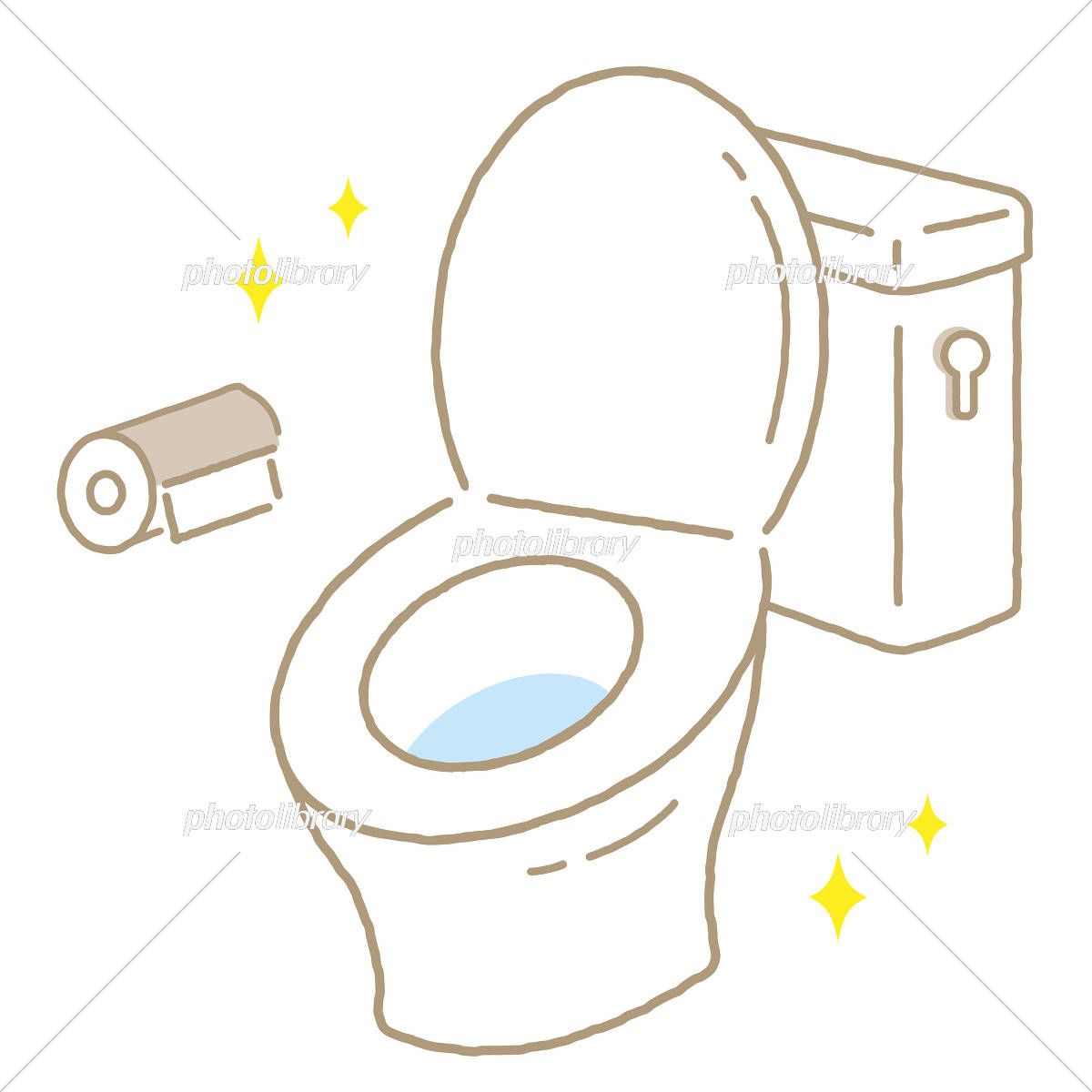 トイレイラストレイン🚂 - イラスト無料素材