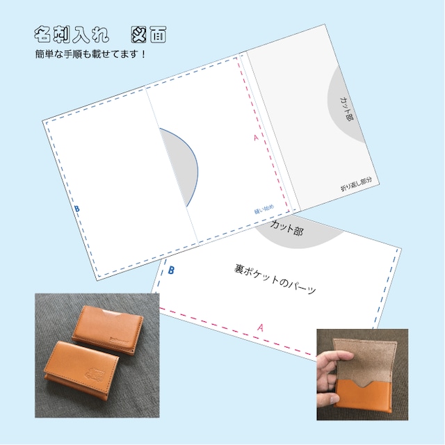 プロの型紙 15 L字ファスナーコンパクト財布 ミニウォレット L-shaped zip coin purse's patternレザークラフトハンドメイド 革 本格 財布 バッグ 紙型 パターン 作り方動画を別途販売中 - Atelier K.I. アトリエケーアイ