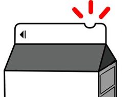 牛乳パックのへこみの意味は？ユニバーサルデザインも含めて徹底解説アウトドアな青空