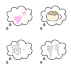 もやもやのmoyaちゃん 絵文字のLINE絵文字画像、情報など