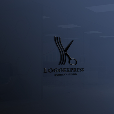 Kとハサミのロゴ