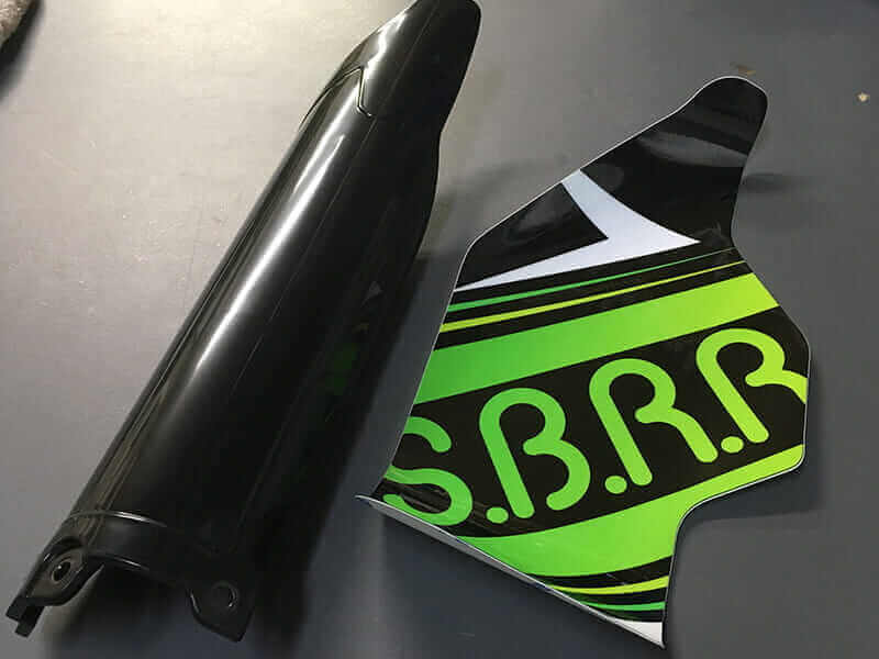 HUSQVARNA TE150「TE150i：シュラウドデカール自作」ウェビックコミュニティ