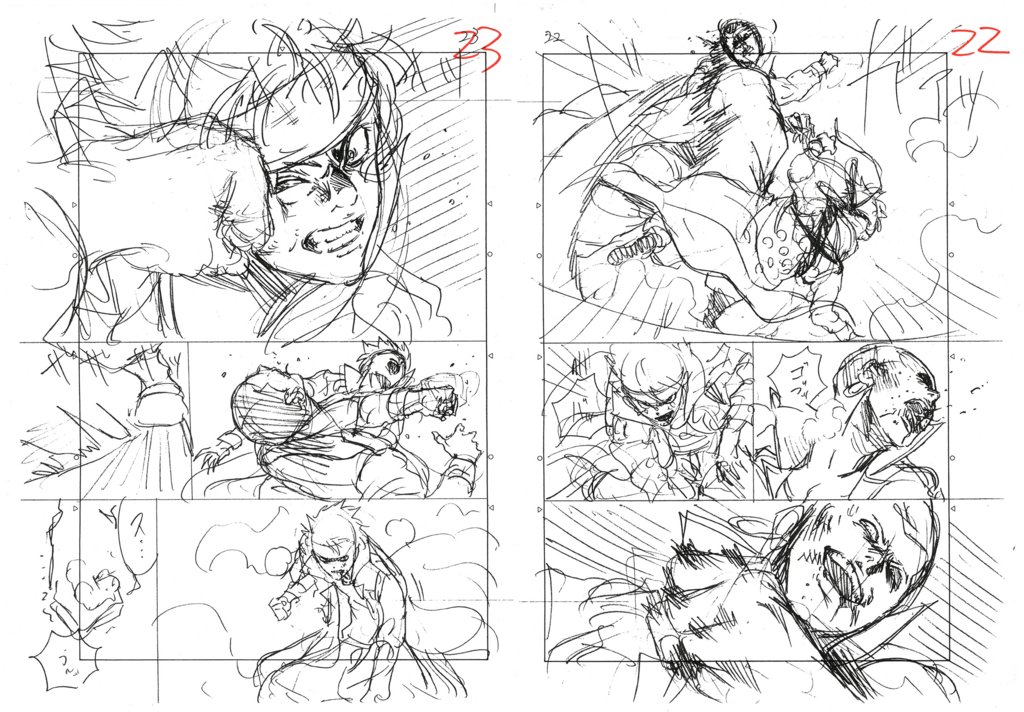 漫画の描き方のコツ備忘録vol.14 ネーム・プロット編話作り ⑥初稿やプロットをネームに起こす ミニネームから完成まで 晏藝嘉三 アキ ヨシミ