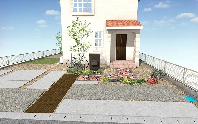 おしゃれな玄関アプローチを作るには外構工事ガーテリア