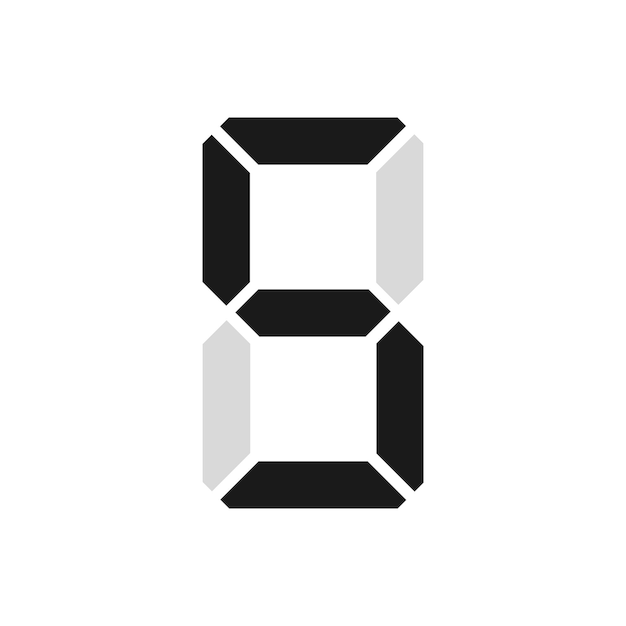 数字 シンプルロゴ ～使いやすい無料のフリーイラスト素材集