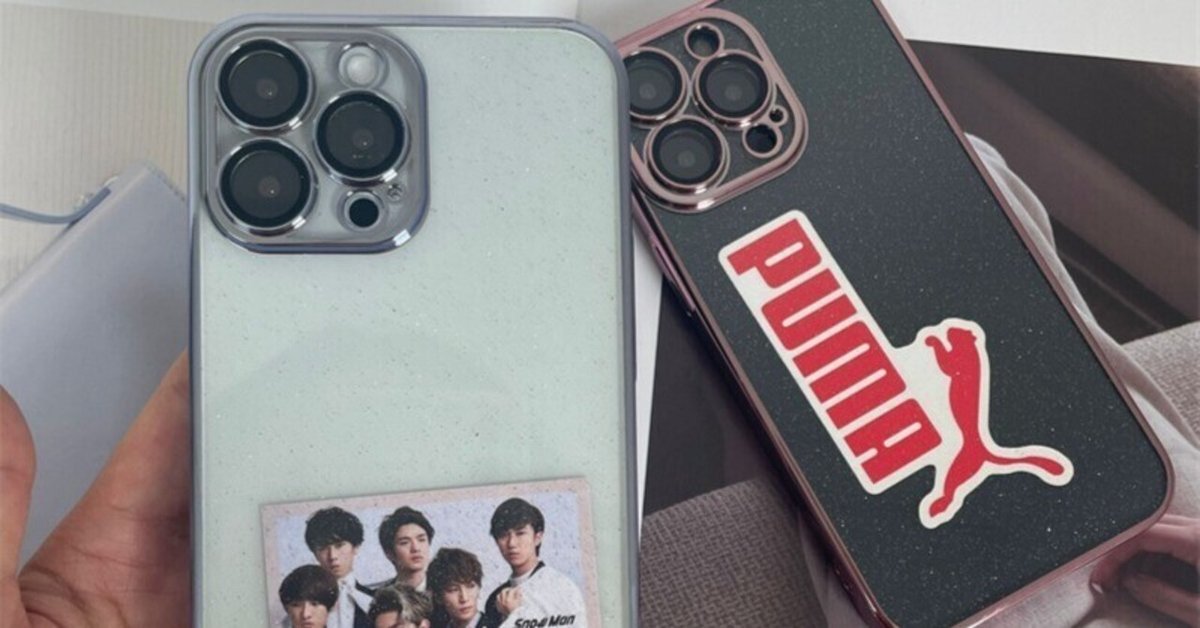 スマホケースにステッカーを挟むと可愛い。おすすめステッカーと実例写真