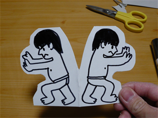 トントン相撲型紙セット