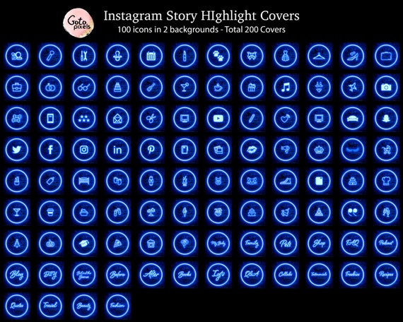 Instagramのロゴのネオンライト、instagramの暗闇で光るPremium写真