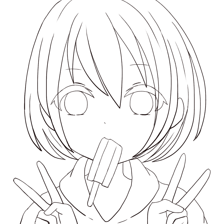 手元の美イラスト・フリー素材なら「シンテリ」