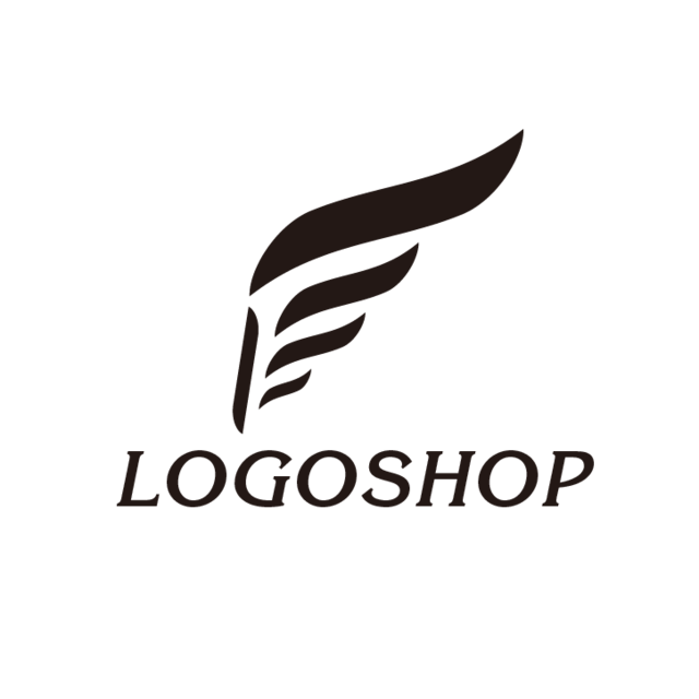 Rと翼のロゴ ロゴタンク 企業・店舗ロゴ・シンボルマーク格安作成販売