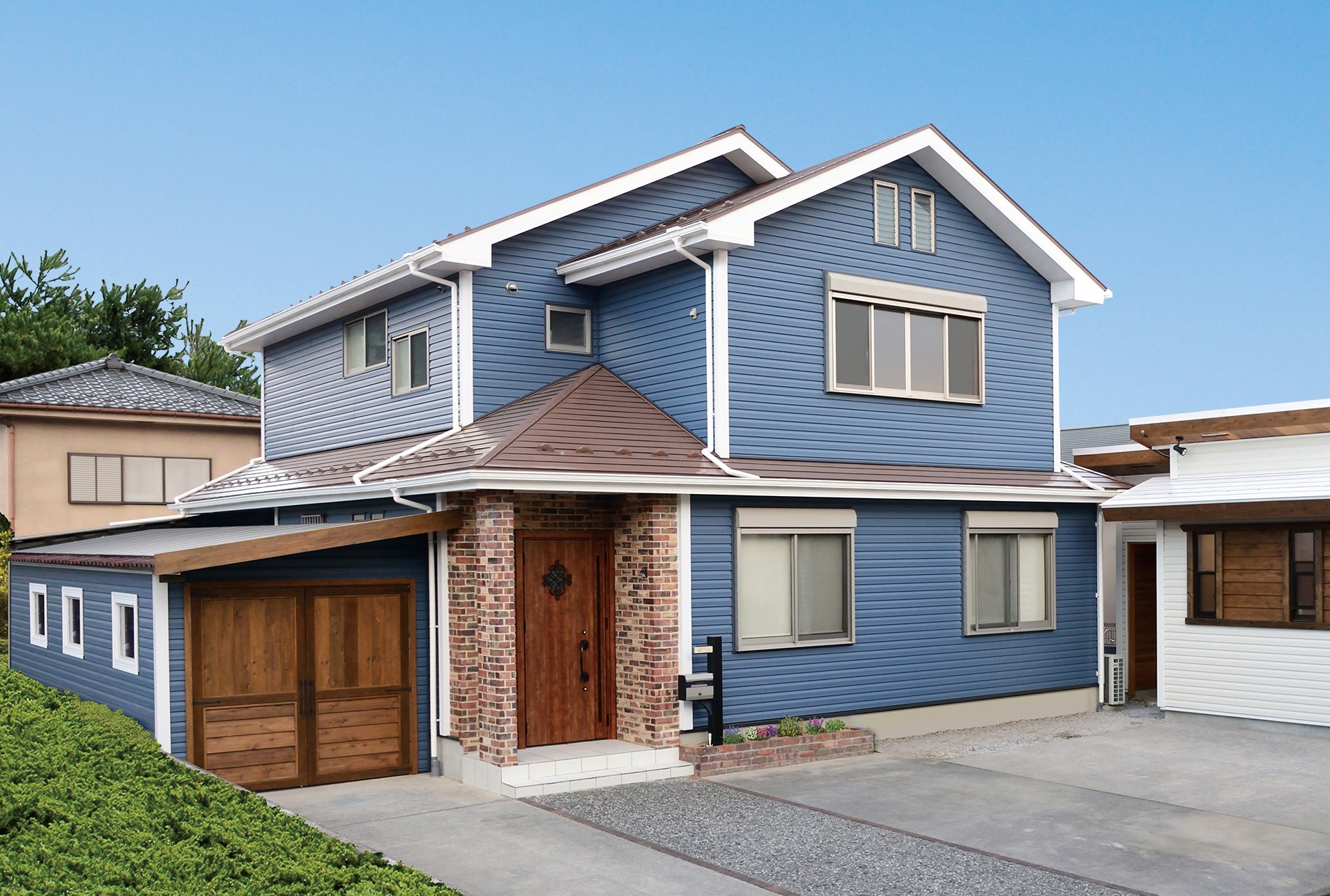 金属サイディング はる・一番外壁材・屋根材・雨といのケイミュ