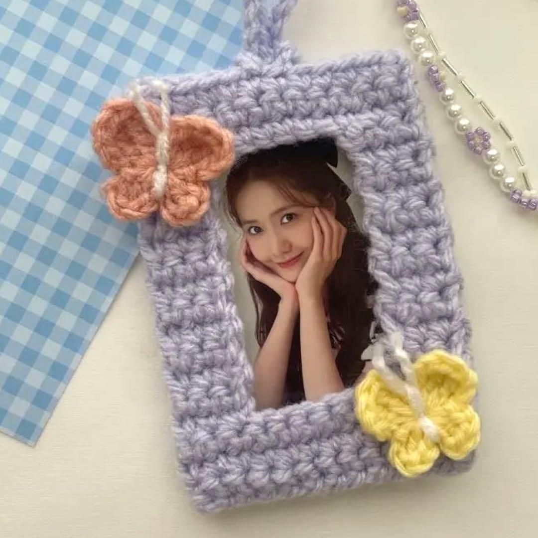 トレカケース編み物花赤白 Buyee日本代購服務 於Mercari購物