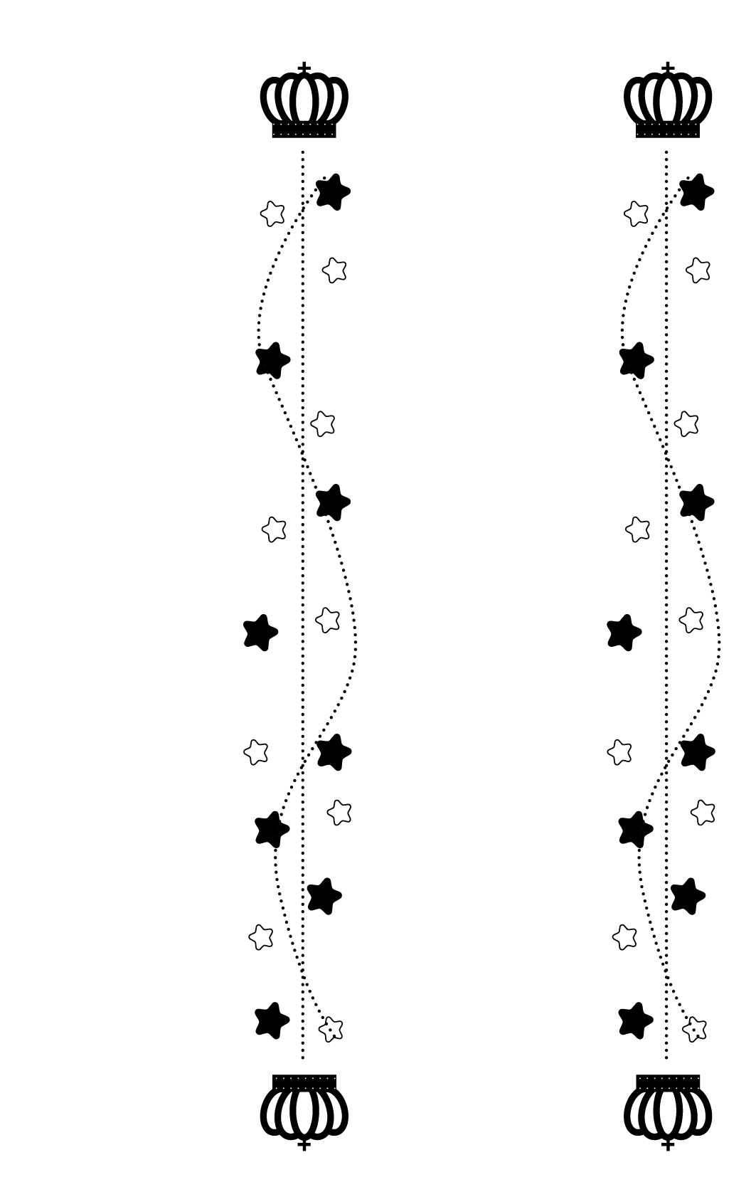 王冠マークイラストのフリー素材イラストイメージ