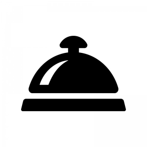 卓上ベルのシルエットアイコン 受付ベル イラスト素材7581934- フォトライブラリ