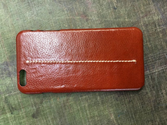 手帳型iPhoneケースを作ってみましたレザークラフト入門講座