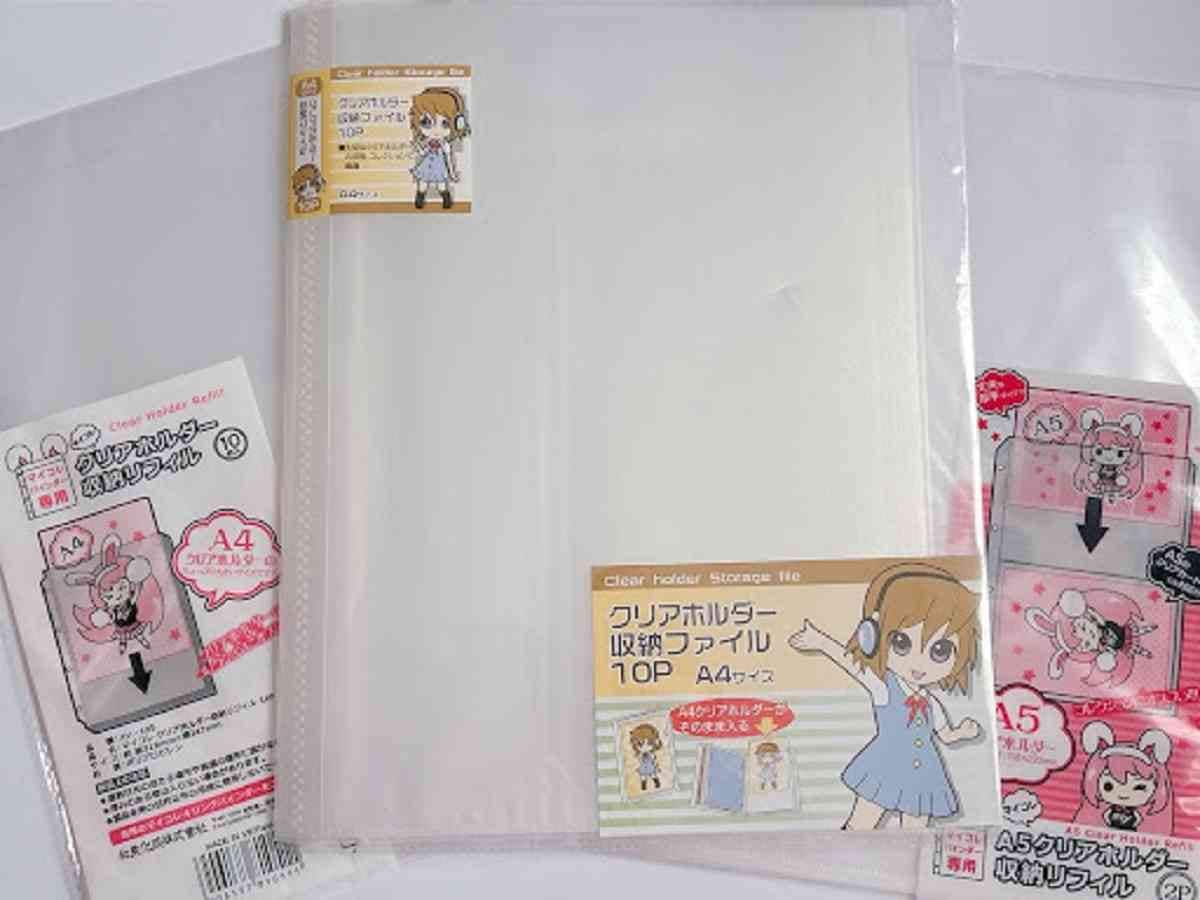 100均の『A4クリアホルダー5ポケット』がタブの仕切り付きファイルで便利！買てみた